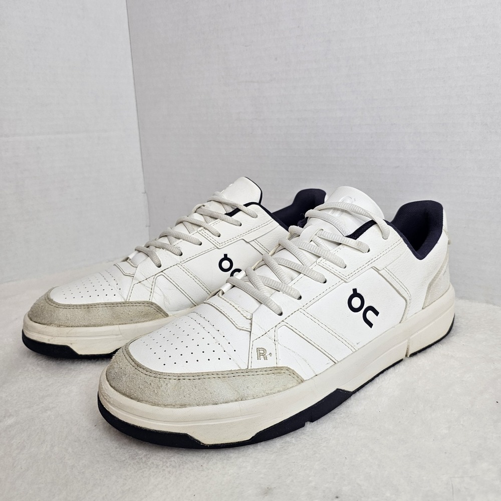 On Cloud The Roger Shoes White Tennis Athlete Speed Board Leather Mens 12